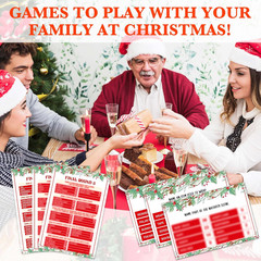OICPYD Christmas Games for Families, Friendly Feud Game, Holiday Game for Adults