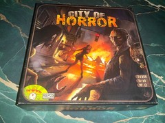 City Of Horror Board Game 2013 Repos Production. Sleeved cards. Complete.