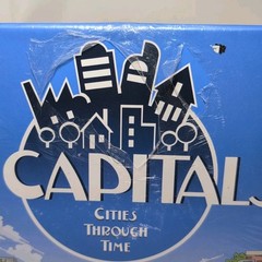 The Capitals: Cities Through Time By Mercury Games New Sealed