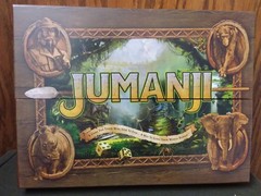 Jumanji the Game Real Wooden Box Edition of the Classic Adventure Board Game