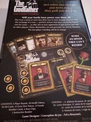 2022 THE GODFATHER LAST FAMILY STANDING GAME GREAT FOR ANY COLLECTION NEW!