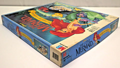 1992 Milton Bradley Disney’s The little Mermaid 3-D Board Game Complete