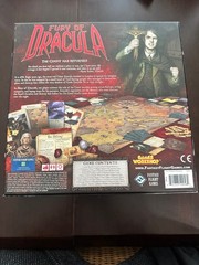 Fury of Dracula Board Game Fantasy Flight Games Complete Open Box 3rd edition