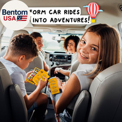 Road Trip Trivia – Road Trip Games for Kids Travel Essentials Car Activities Mus