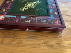 1991 Franklin Mint Monopoly Collector’s Edition Wooden Luxury Game See Pictures
