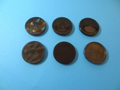 Pogs * 1995 Power Rangers * Series 2 Slammers * Plastic * Set of 6 * Complete