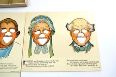 Antique 1912 FUNNY FACE GAME by Ideal Book Builders in NEW / NOS Condition