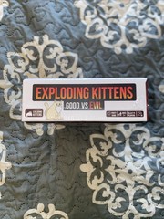 Exploding Kittens: Good Vs. Evil Card Game Party game (NEW SEALED)