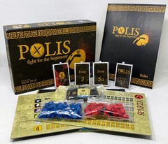 Mercury Games Polis: Fight for the Hegemony (1st Ed) w/Promos – Complete Used