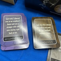 Spooky Tales interactive storytelling card game, complete and lots of fun
