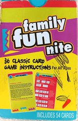 Family Fun Nite Card Game 54 Cards 36 Classic Card Game Instructions