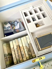 Jane Austen Themed Endearment Jewelry Box Board Game with Gilded Expansions