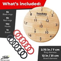 Elite Sportz Ring Toss Game 12 Inch Indoor Outdoor Family Fun for All Ages