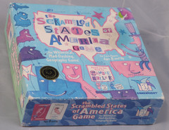 Scrambled States of America Educational Geography Board Game Complete