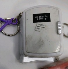 Mini Keychain Lot 7 Games Ouija Boggle Sorry! Connect 4 Bop It Magnet Poetry Uno