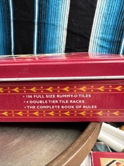 1999 Collector’s Rummy – O Game Tin Case 100% Complete #851 T Rummikub Cardinal