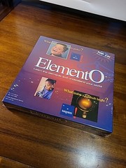 ELEMENTO Periodic Table Learning Board Game 1996 Science Games NEW