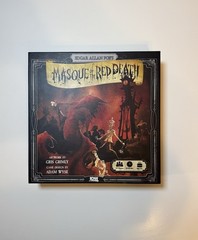 Edgar Allan Poe’s Masque of Red Death Board Game (4-7 Players) Complete Clean