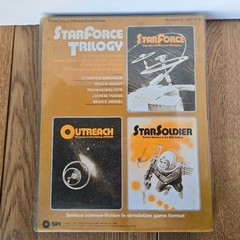 SPI 1977 – STARFORCE TRILOGY Science Fiction Triple Game (UNPUNCHED) Rare