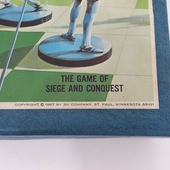 Feudal War Board Game 3M Bookshelf Vintage Strategy Military Castle 1967 COMP