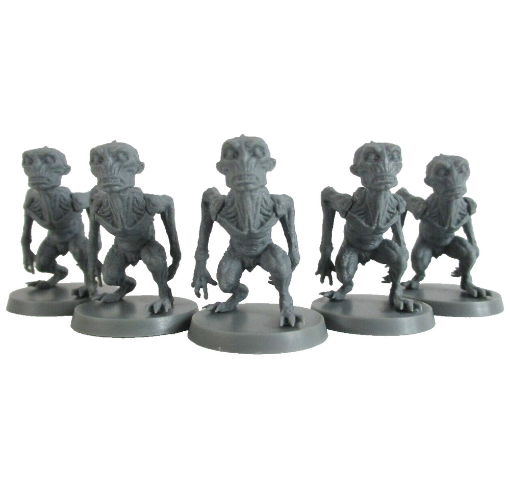 CTHULHU DEATH MAY DIE: Fear Of The Unknown 5x GHAST Minis NEW!!