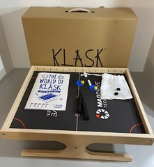 World Of Klask Board Game Magdrive Top by Oy Marektoys An Epic Magnetic Battle!
