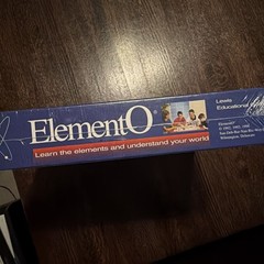 NEW!! 1996 ELEMENTO Periodic Table Learning Educational Board Game Science Fun