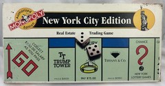 1996 New York City Collectors Monopoly Game in Very Good Condition FREE SHIPPING