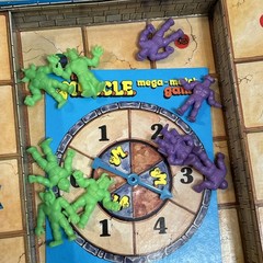 Vintage Mattel M.U.S.C.L.E Mega Match Game 1983 Arena Original Missing 1 Figure
