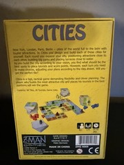 CITIES Board Game Z-Man Games City Building Strategy Tile Puzzle ▪︎ Complete