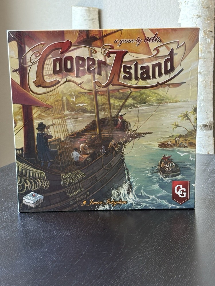 Cooper Island Board Game – Capstone Games Andreas Odendahl – New & Sealed