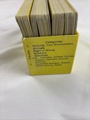 VTG Complete 1984 Tot Trivia Game 108 Cards & Over 600 Questions For Ages 3-6