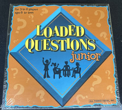 Loaded Questions Junior Board Game Party Ages 8 to Teen 3-6 Players New In Box