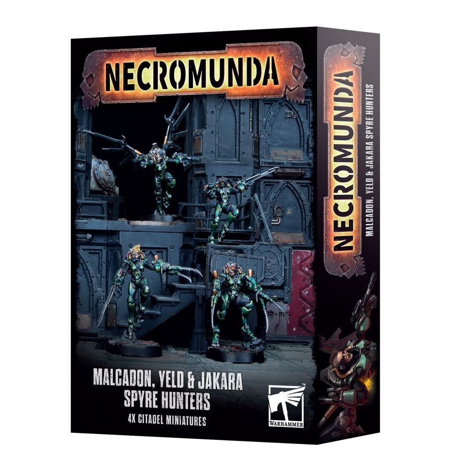 NECROMUNDA – MALCADON YELD & JAKARA SPYRE HUNTER – WARHAMMER – 8/31