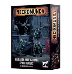 NECROMUNDA – MALCADON YELD & JAKARA SPYRE HUNTER – WARHAMMER – 8/31