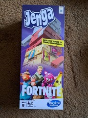 Hasbro Jenga Fornite Edition Game Brand New Sealed Ages 8+