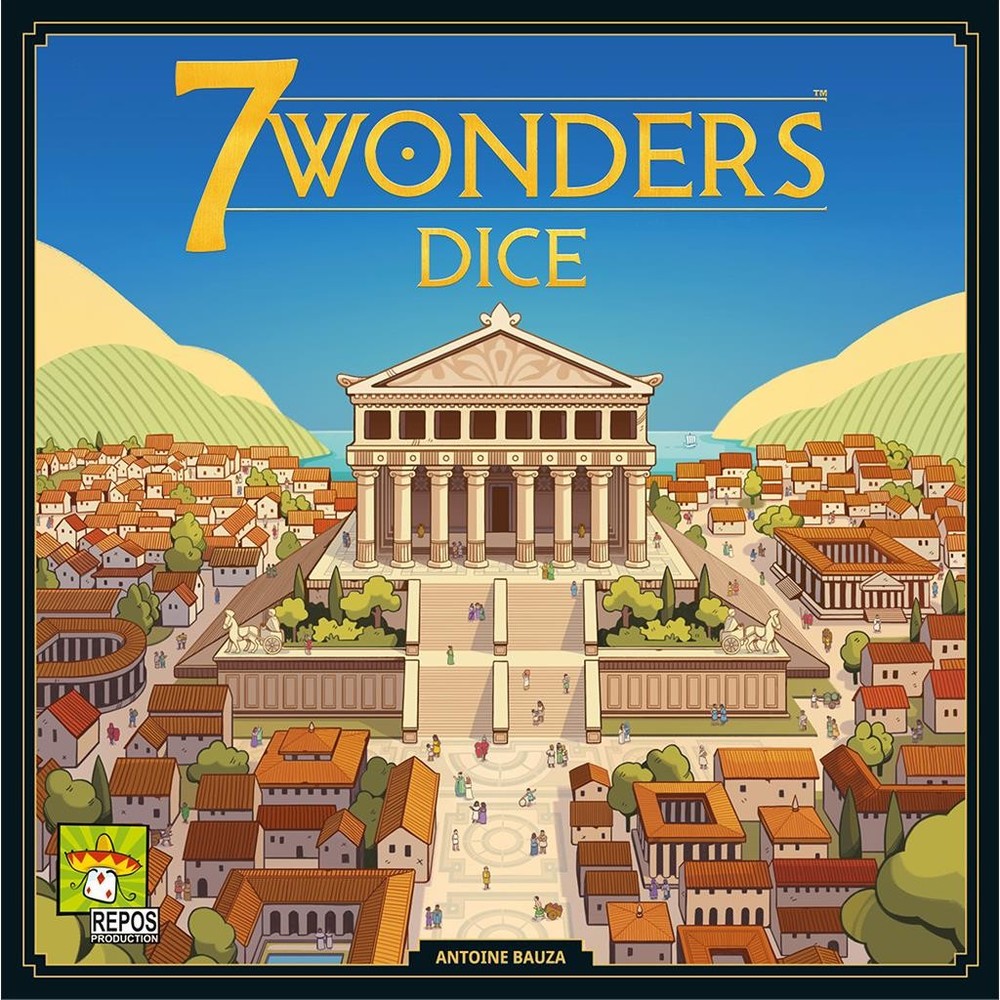 7 Wonders Dice By Repos Production Board Game
