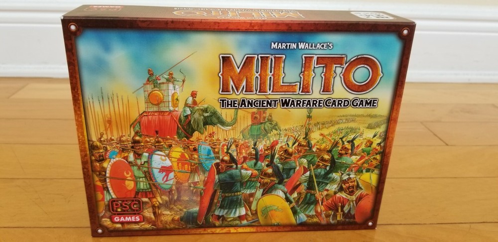 Martin Wallace’s Milito Ancient Warfare Card Game Kickstarter Excl SUPERSALE