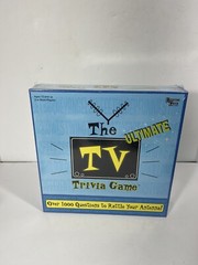 The Ultimate TV Trivia Game by University Games Board Game Brand New Sealed!