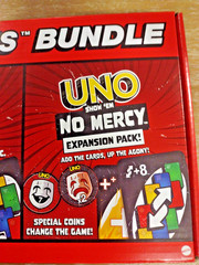 UNO Fan favorites Bundle: UNO Flip, UNO No mercy & No Mercy Expansion Pack. T14