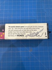 TENZI Dice Game 1 Tube 4 Various Random Colors Fast Family Carma Games, LLC