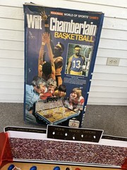 Wilt Chamberlain 1973 Table Top Basketball Game with Original Box by Coleco