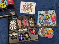 CMON Teen Titans Go! Mayhem Board Game Family Adventure Team Battles