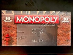 MONOPOLY ALLIED PROPERTIES REIT FIRST 10 YEARS COMPLETE SET 2013 HASBRO USAOPOLY