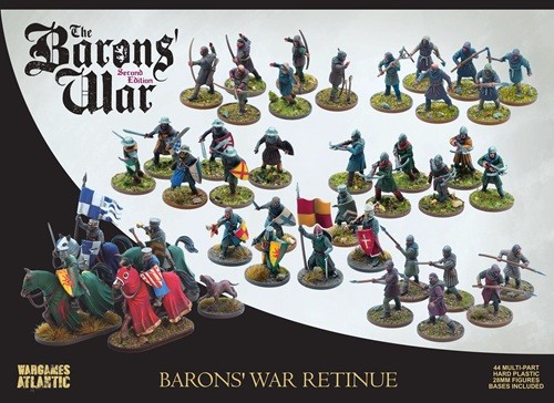 Wargames Atlantic The Barons’ War Retinue Box 28mm