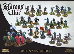 Wargames Atlantic The Barons’ War Retinue Box 28mm