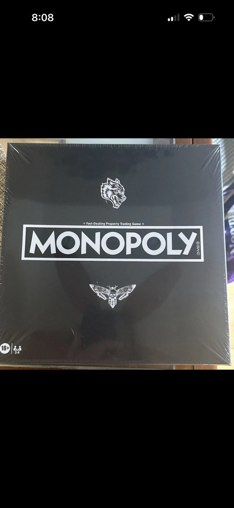 Darc Sport Monopoly Board Game Black Limited Edition 200 In Hand Ready To Ship