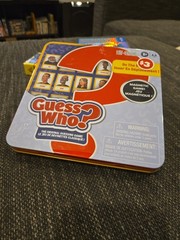 Hasbro Guess Who Travel Magnetic Game With Tin Brand New And Sealed