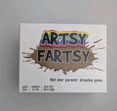 Artsy Fartsy Card and Drawing Game by TwoPointOh! Games Ages 10+