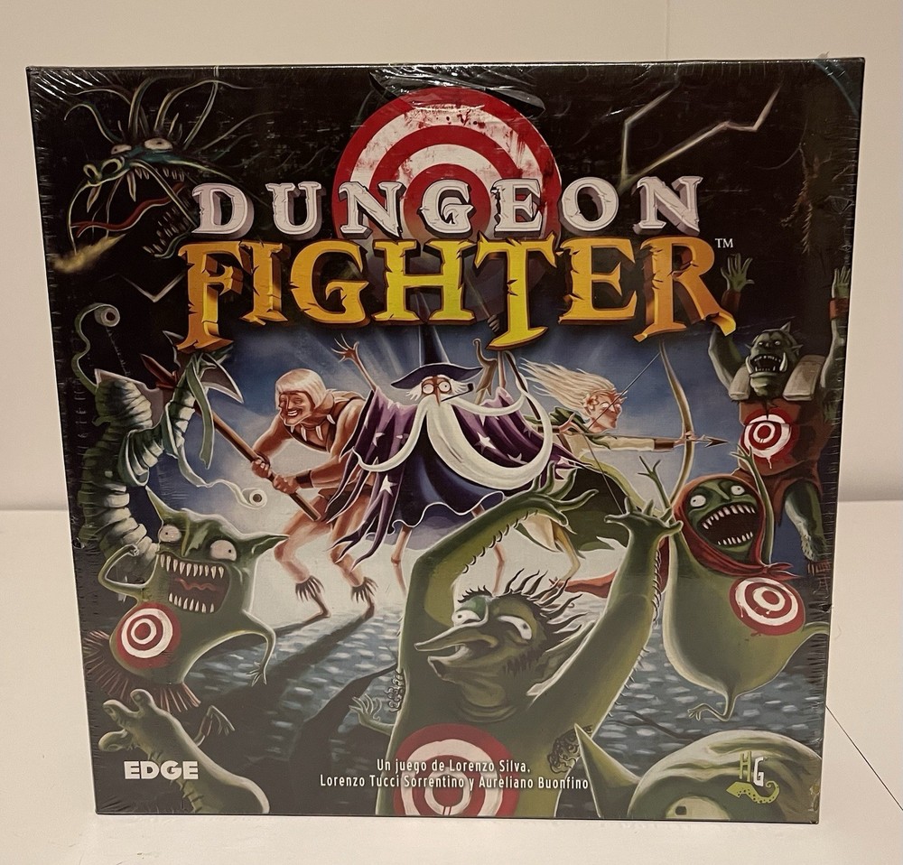 Dungeon Fighter Spanish Board Game 2014 Horrible Games EdgeLorenzo Silver New